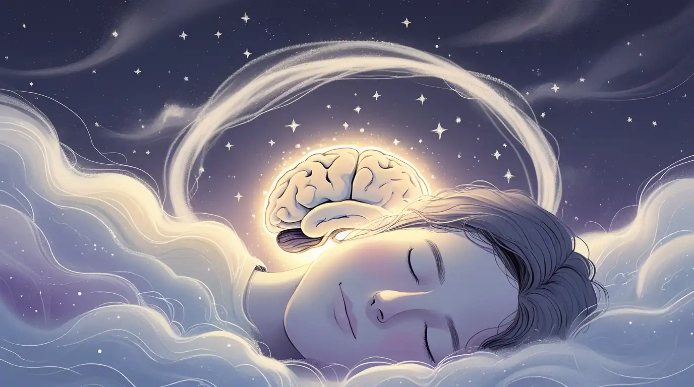 Cérebro funcionando enquanto dormimos