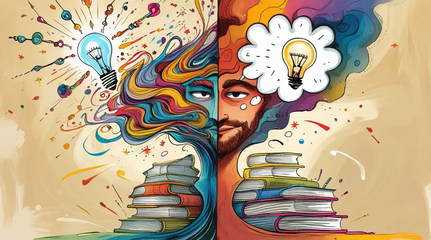 Qual a diferença entre inteligência e criatividade?